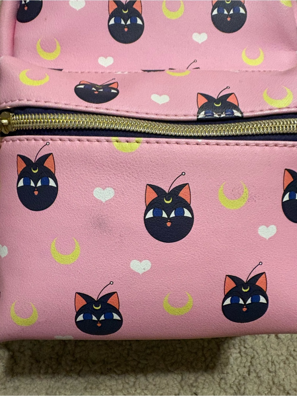 Sailor Moon Luna Loungefly - Picture 2 of 6